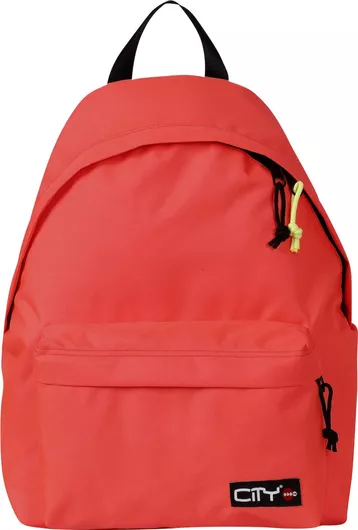 Σχολική Τσάντα Γυμνασίου - Λυκείου Lyc Sac City The Drop 13717 Πορτοκαλί