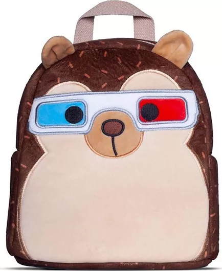 Σχολική Τσάντα Νηπιαγωγείου Squishmallows Squishmallows Χανς Ο Σκαντζοχοιρος Καφέ