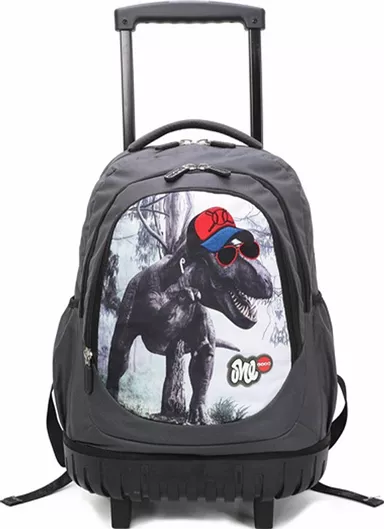 Σχολική Τσάντα Δημοτικού Τρολεϊ Lyc Sac One Rock N Roll Jurassic Πολύχρωμο