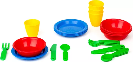 Παιχνίδια Μαγειρικής / Κουζινικά Πλαστικά Σετ 24τμχ για 2+ Ετών