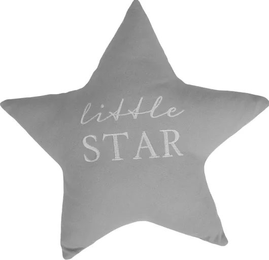 Διακοσμητικό Μαξιλάρι Κούνιας Bambino Mio Little Star 27x27cm Γκρι