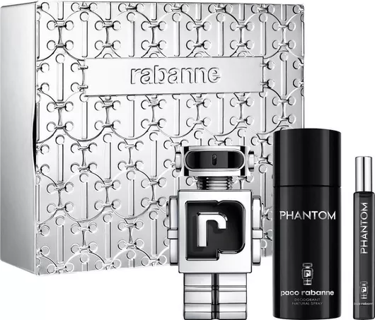 Rabanne Phantom Ανδρικό Σετ με Eau de Toilette 3τμχ
