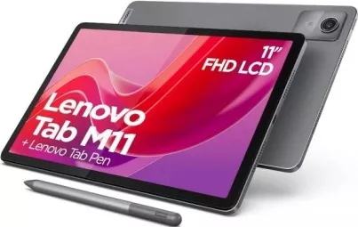 Tablet Lenovo Tab M11 11" με WiFi 4GB / 128GB με Lenovo Tab Pen Luna Grey