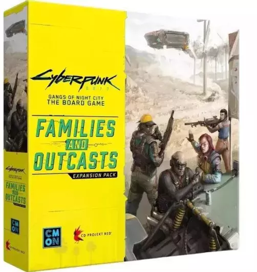 Cyberpunk 2077 Families and Outcasts Expansion Cool Mini Or Not CPG002