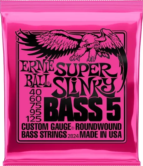 Χορδές Ηλεκτρικού Μπάσου Ernie Ball Nickel Wound Regular 40-125