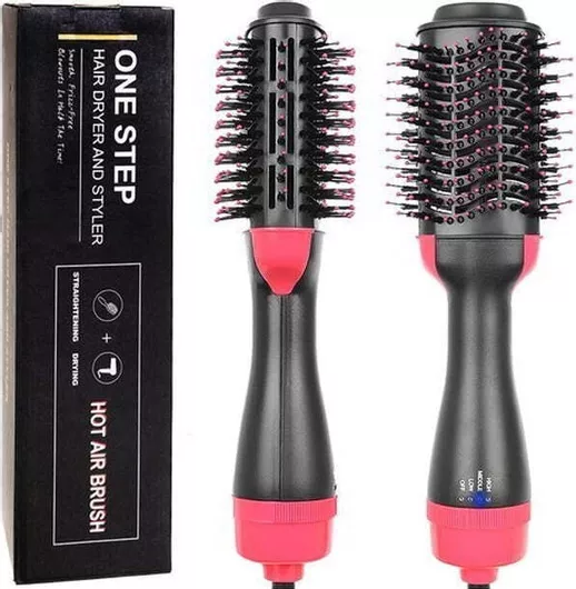 Ηλεκτρική Βούρτσα Μαλλιών με Αέρα Μαύρο