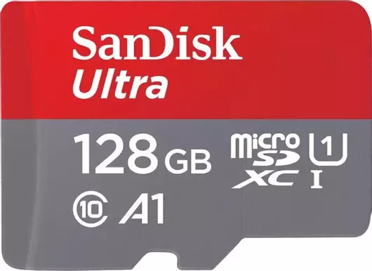 Κάρτα Μνήμης Sandisk microSDXC 128GB Class 10 U1 A1 UHS-I με Αντάπτορα