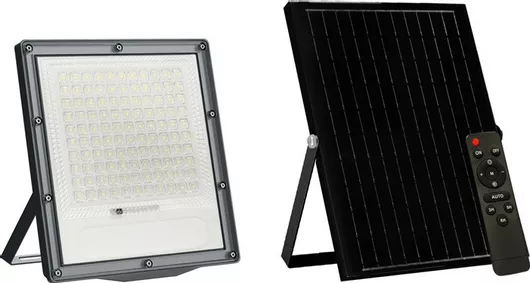 Προβολέας LED Aca FLARE12040 Ηλιακός 120W IP66 Φυσικό Λευκό