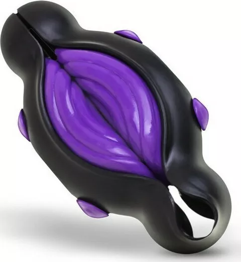 Masturbator Big Teaze Toys Verspanken Oral Sex Simulator Purple