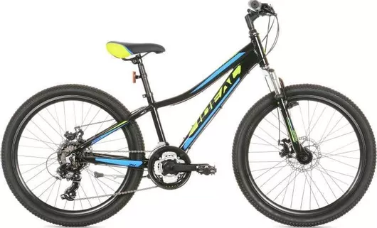 Παιδικό Ποδήλατο Ideal 402402021UDFR-1BK1 Πόλης με V-Brakes 24'' Μαύρο