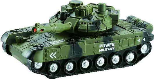 Αυτοκινητάκι WY410A Τανκ Στρατιωτικό με Ήχο & Φώς για 3+ Ετών