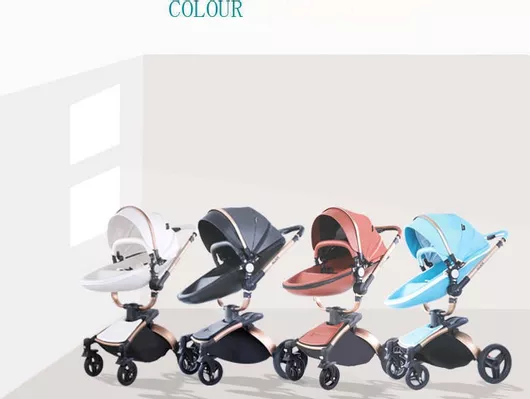 Καρότσι Μωρού Agape 360° 3 σε 1 Μαύρο