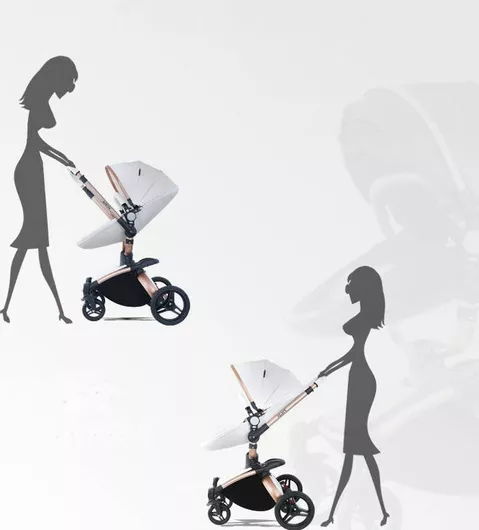 Καρότσι Μωρού Agape 360° 3 σε 1 Μαύρο