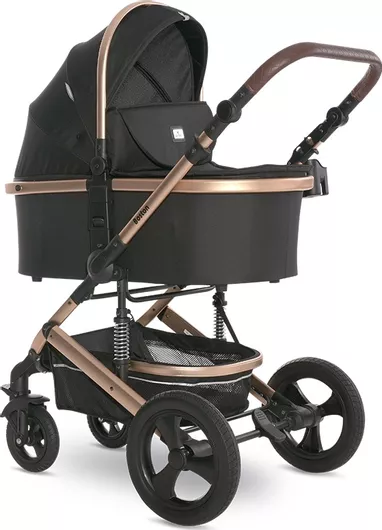 Καρότσι Μωρού Lorelli Boston Ρυθμιζόμενο 3 σε 1 Μαύρο