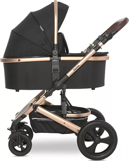 Καρότσι Μωρού Lorelli Boston Ρυθμιζόμενο 3 σε 1 Μαύρο