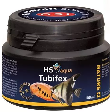 Τροφή Ψαριών HS Aqua Tubifex FD για Τροπικά Ψάρια 100ml