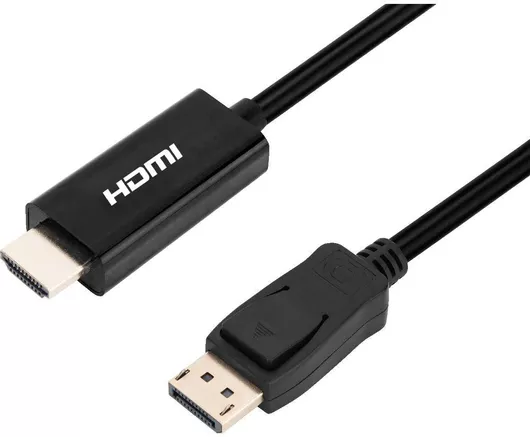Καλώδιο 30681 DisplayPort male - HDMI male 1m Μαύρο