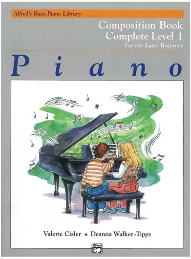 Μέθοδος Εκμάθησης για Πιάνο Alfred Music Publishing "Basic Piano Library "Composition Book Complete 1 1A / 1B"