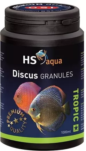 Τροφή Ψαριών HS Aqua Discus Granules για Τροπικά Ψάρια 1Lt
