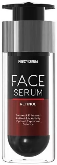 Frezyderm Face Retinol Antiaging Ενυδατικό & Αντιγηραντικό Serum Προσώπου με Ρετινόλη & Πεπτίδια για Αποτοξίνωση & Λάμψη 30ml