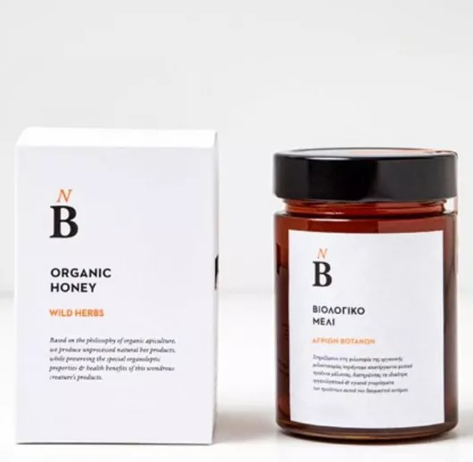 Μέλι Bee Naturalles Βιολογικό Άγριων Βοτάνων 300gr