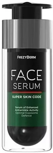 Frezyderm Super Skin Code Αντιγηραντικό Serum Προσώπου με Πεπτίδια & Υαλουρονικό Οξύ για Σύσφιξη & Λεύκανση 30ml