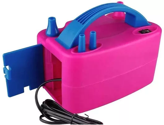 Τρόμπα Μπαλονιών Ηλεκτρική Διπλή 600W 1τμχ Ροζ