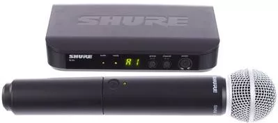 Μικρόφωνο Shure BLX24 / SM58 Ασύρματο Δυναμικό Χειρός Φωνής Μαύρο