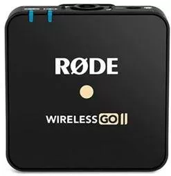 Μικρόφωνο Rode Wireless GO II Single Ασύρματο Πυκνωτικό Πέτου Δημοσιογραφικό Μαύρο