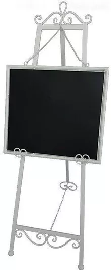 Πίνακας Καταστημάτων Vekrakis Δαπέδσου 50x59x127.5cm Λευκό Αντικέ