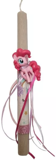 Πασχαλινή Λαμπάδα 32652-9 Μικρό μου Πόνυ Γκρι