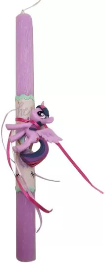 Πασχαλινή Λαμπάδα 32652-11 Μονόκερως Μοβ