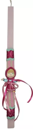 Πασχαλινή Λαμπάδα 32652-13 Μάσα Λευκό