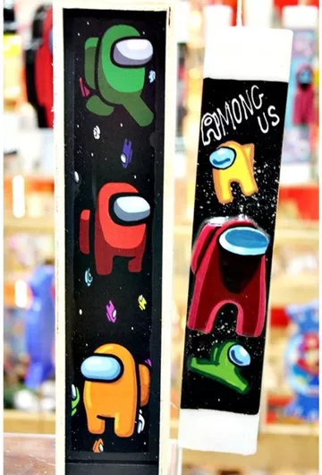 Πασχαλινή Λαμπάδα Gerakis 002986 Among Us Λευκό