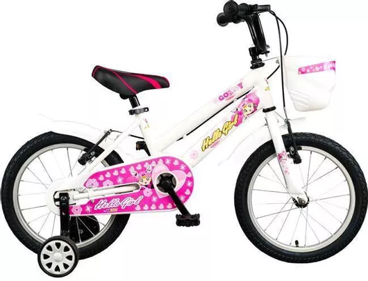 Παιδικό Ποδήλατο GoKidy BMX V-Brakes 16" Λευκό