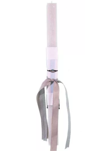 Πασχαλινή Λαμπάδα Live.Love.Sparkle LAC2433 Αρωματική Βραχιόλι Κοχύλι με Ματάκι Εκρού