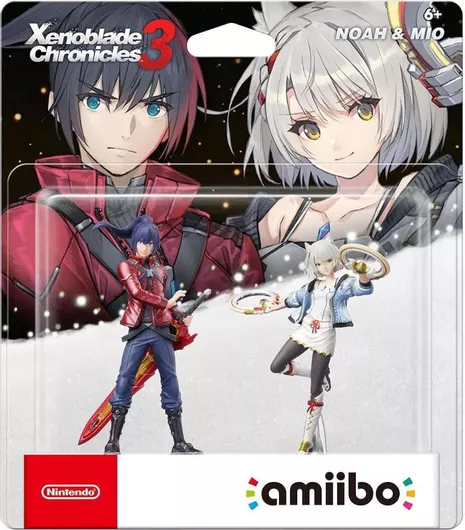 Nintendo Amiibo Xenoblade Chronicles 3 Noah & Mio Character Figure για Switch