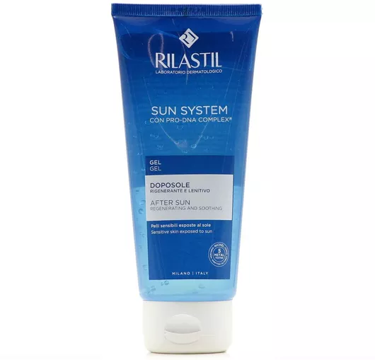 After Sun Rilastil System Gel για το Πρόσωπο με Υαλουρονικό Οξύ 200ml