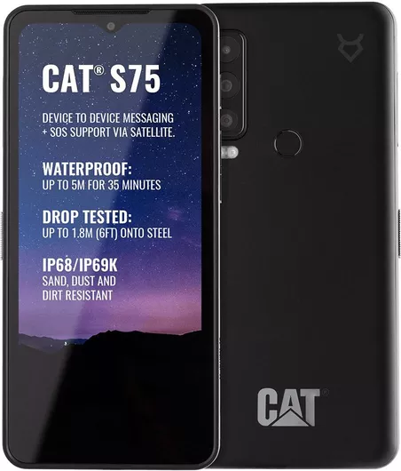 CAT S75 5G 6GB 128GB Rugged Μαύρο