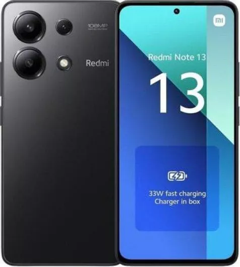 Xiaomi Redmi Note 13 4G 6GB 128GB Midnight Black