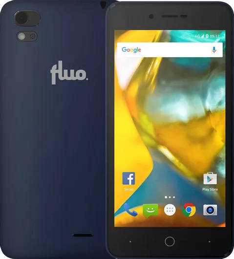 Fluo F 4G 1GB 16GB Blue