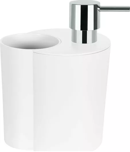 Σετ Μπάνιου Dimitracas Sun & Moon Πλαστικό 2τμχ Λευκό