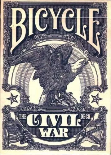 Τράπουλα Bicycle Civil War Συλλεκτική Πλαστικοποιημένη Μπλε