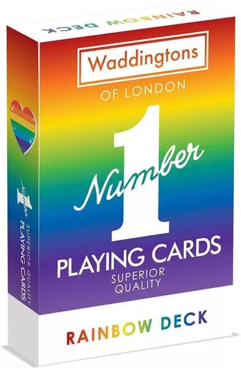 Τράπουλα Winning Moves No1 Rainbow Playing Cards