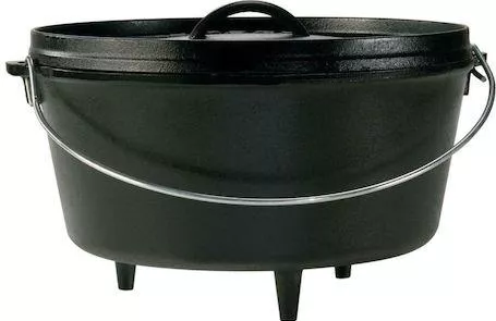 Κατσαρόλα Lodge Dutch Oven Camping Βαθιά από Μαντέμι 7.57lt / 33.5cm