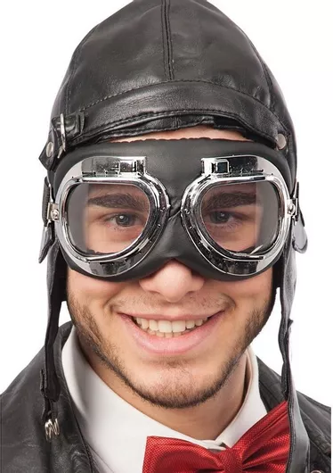 Αποκριάτικο Αξεσουάρ Γυαλιά Μοτοσυκλετιστή / Πιλότου