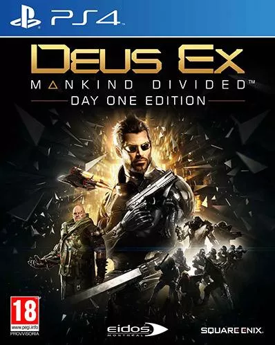 Deus Ex: Mankind Divided Day One Edition - PS4 Game