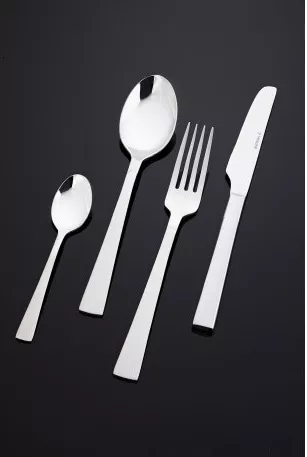 Σετ Μαχαιροπήρουνα Katoikein Deco Ανοξείδωτα Σετ 30τμχ Ασημί