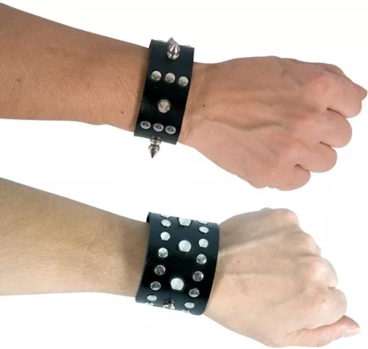 Αποκριάτικο Αξεσουάρ Clown Republic Περιβραχιόνιο Πανκ Τυχαία Επιλογή Σχεδίου