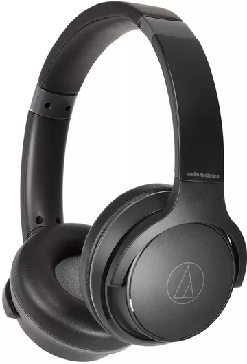 Audio Technica ATH-S220BT Ασύρματα/Ενσύρματα On Ear Ακουστικά με 60 ώρες Λειτουργίας Μαύρο